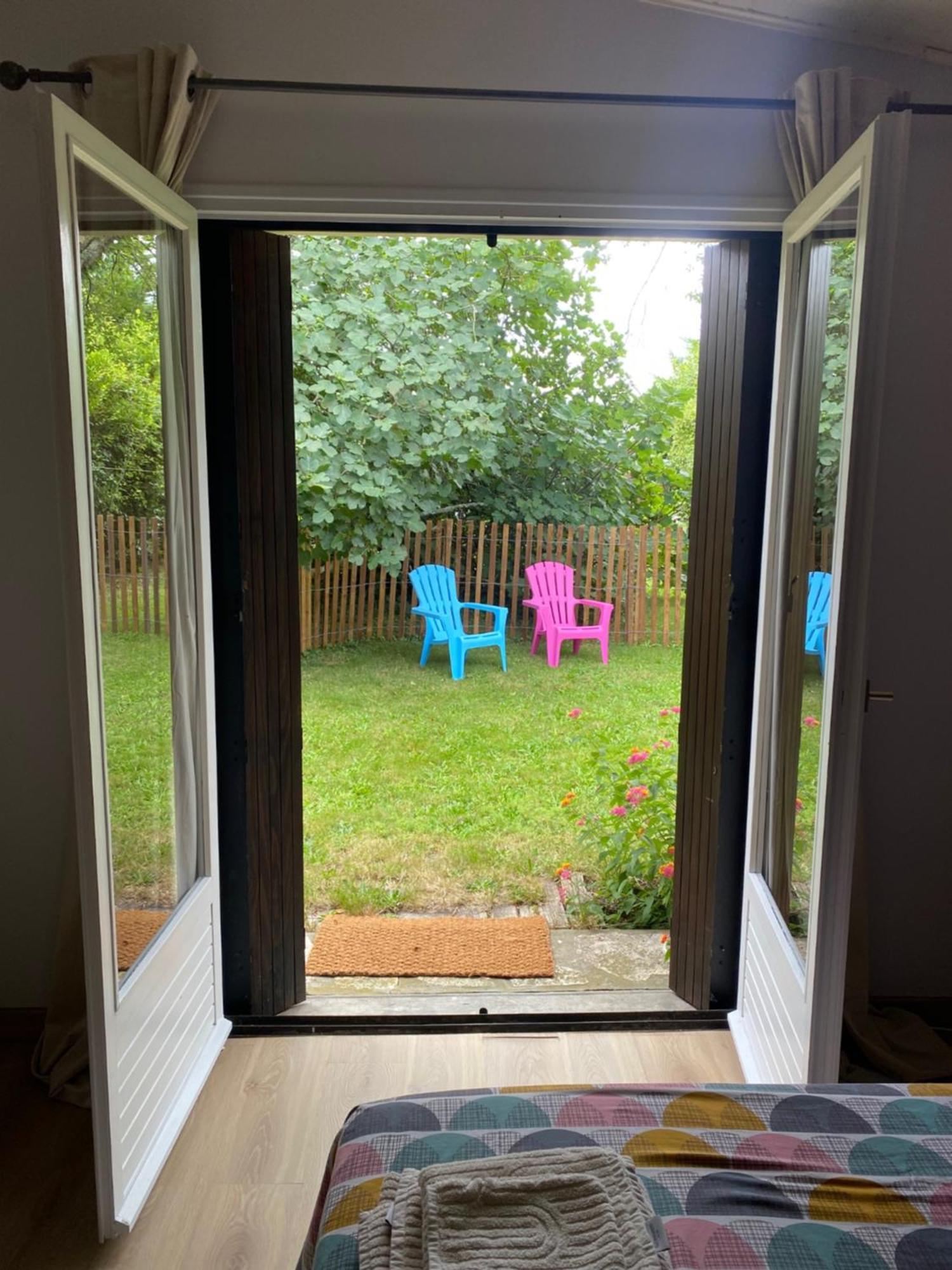 Appartement Avec Jardin Le Porge Esterno foto